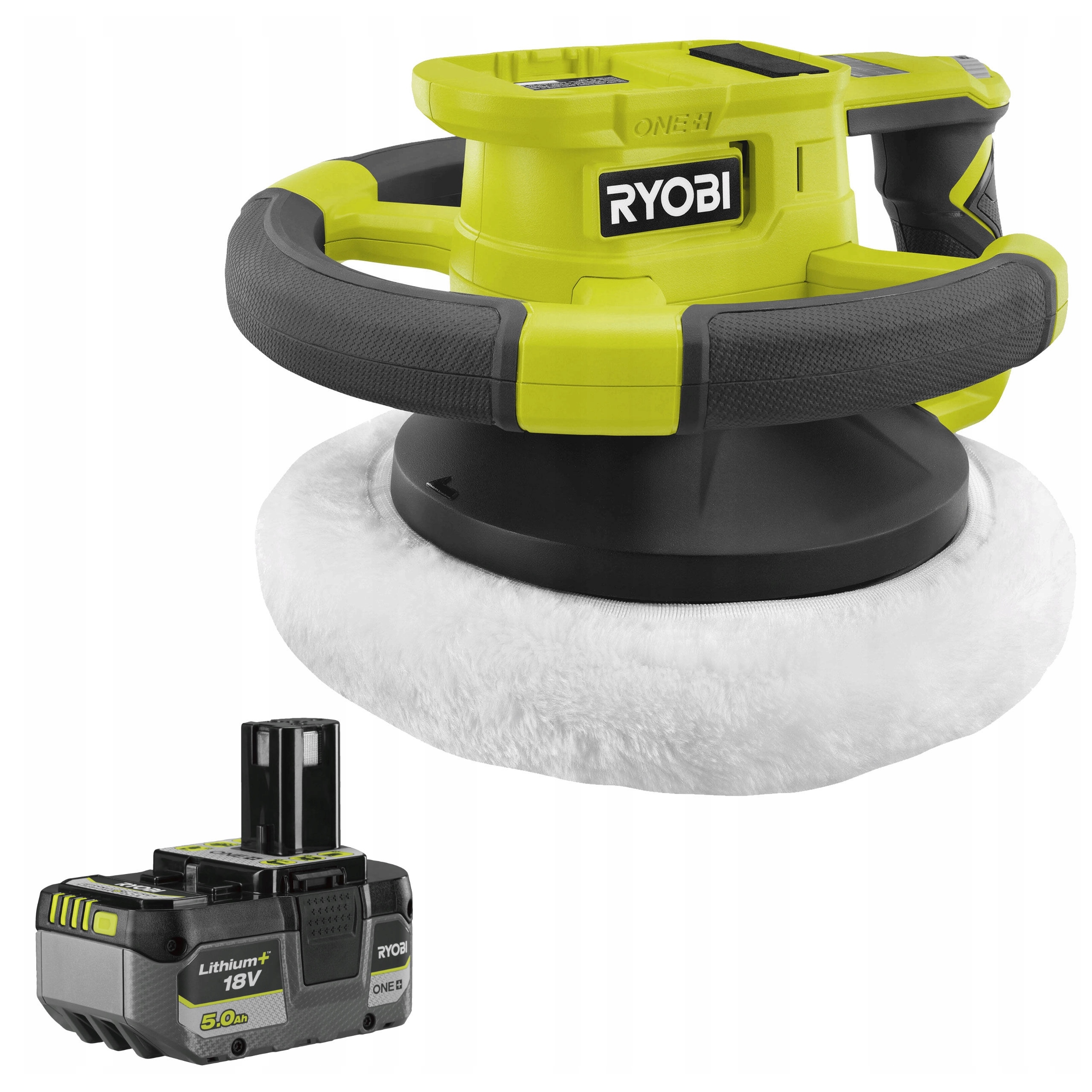 Ryobi Excentrická Akumulátorová Leštička RBP18250 25CM 18V Batéria 5Ah