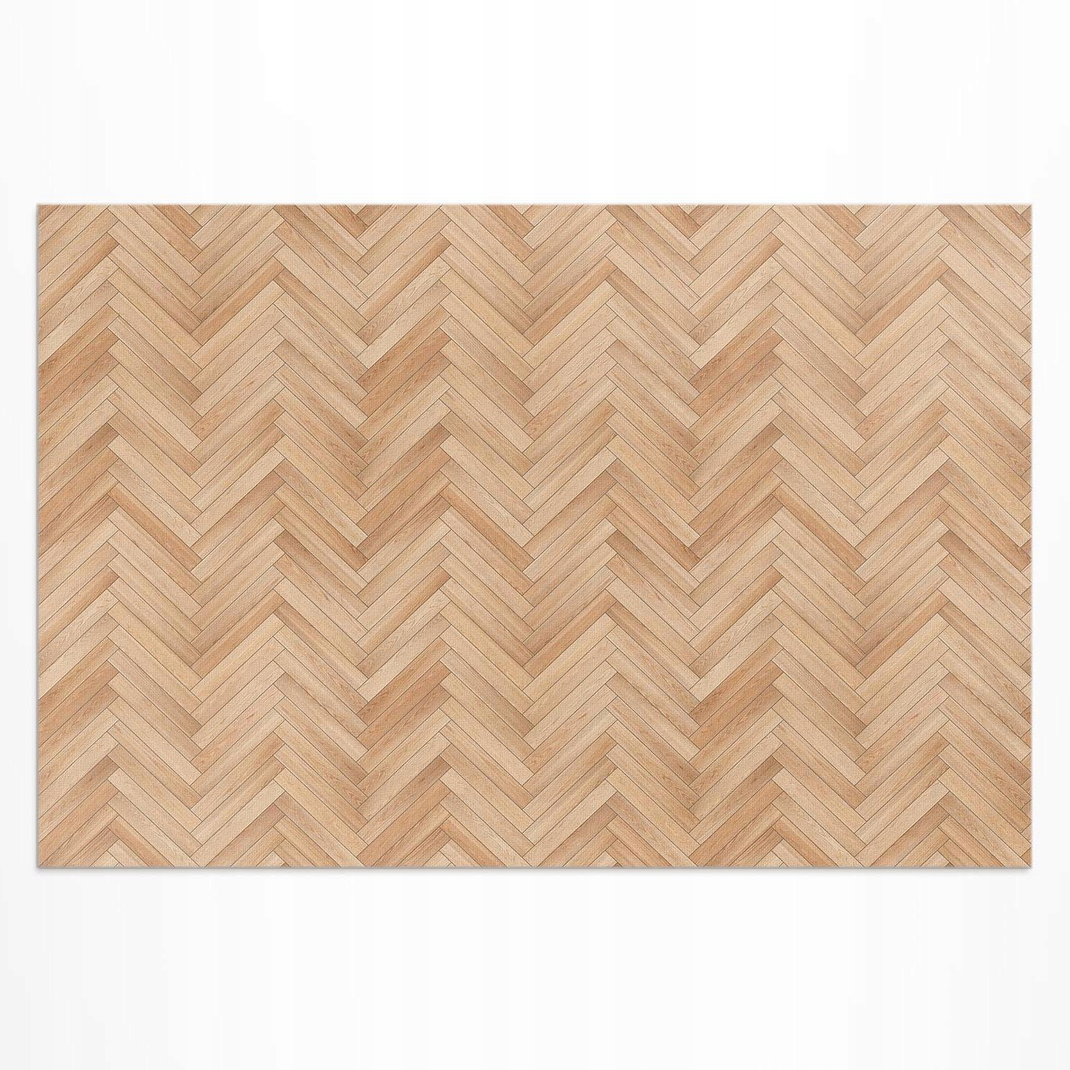 Vinylový koberec Patio Krásne drevené podlahové parkety 120 x 80 cm