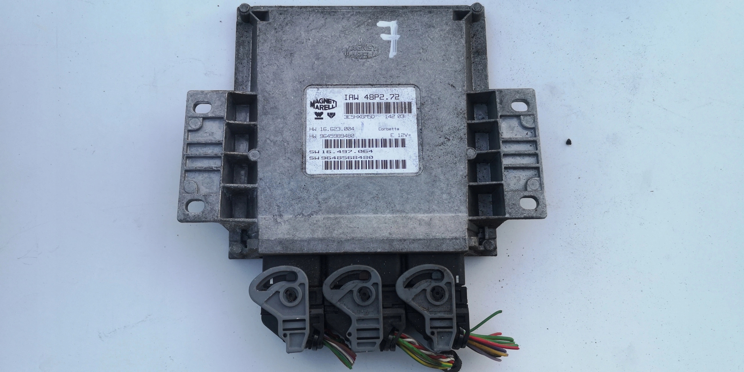 computer ECU PEUGEOT CITROEN 9645989480 Originale