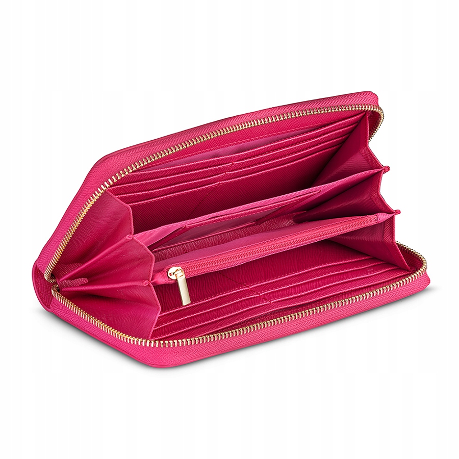 

Portfel damski Najwyższa Jakość róż fuksja skóra