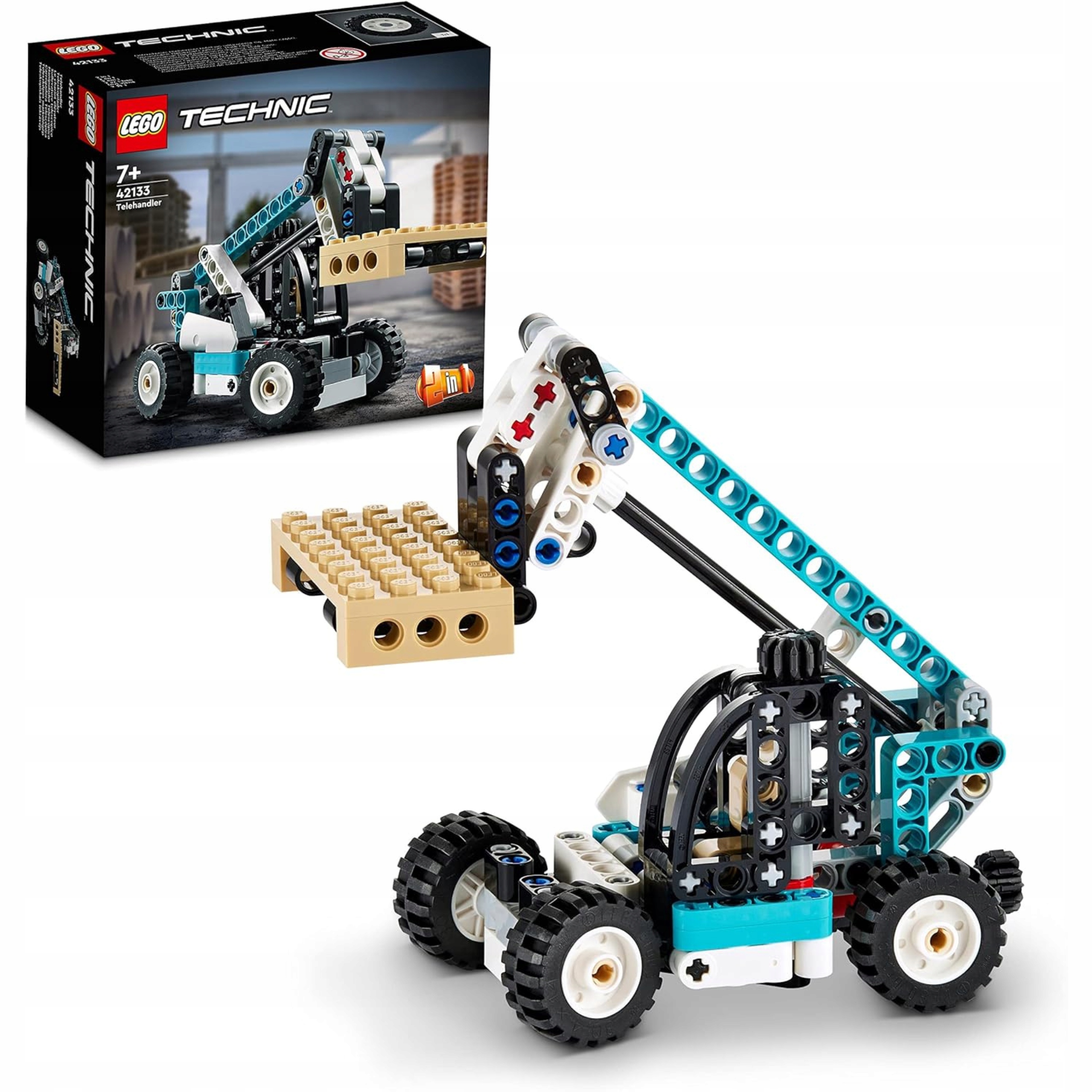 Lego Technic 2 In 1 Ładowarka teleskopowa 42133