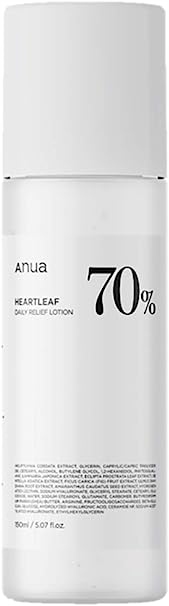 Hydratační emulze na obličej Anua Heartleaf 70% Daily Lotion pro denní i