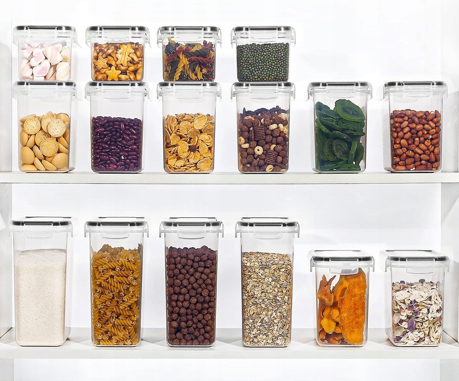 X24 Krabičiek Na Potraviny, Hermetické Nádoby Na Skladovanie, Vzduchotesné