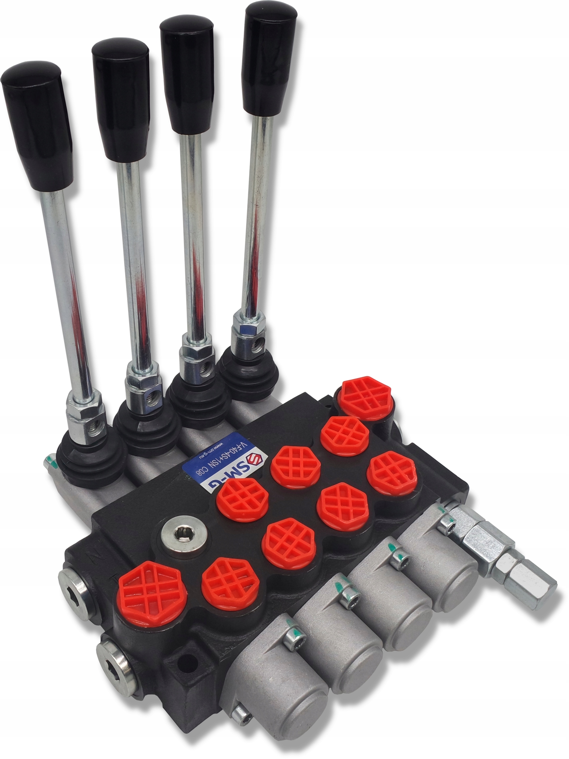 Hydraulický Rozdělovač 4 Sekce 40 L Sekce Pro Potápěče,