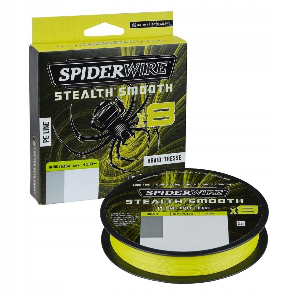 Plecionka Spiderwire Stealth Smooth X8 PE-0,23mm