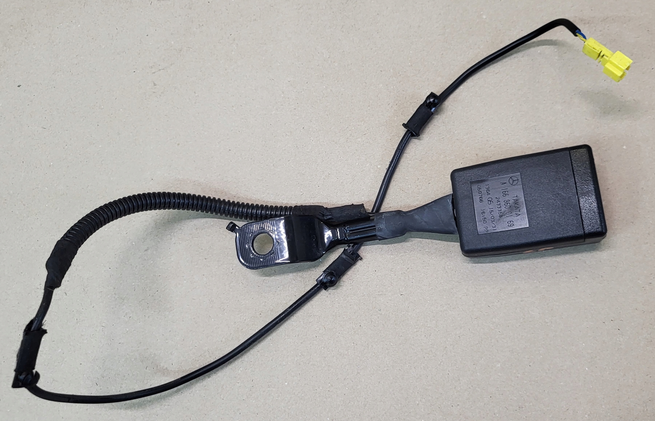 ZAPINKA WPINKA supports safety left front driver´s MERCEDES ML GL W166