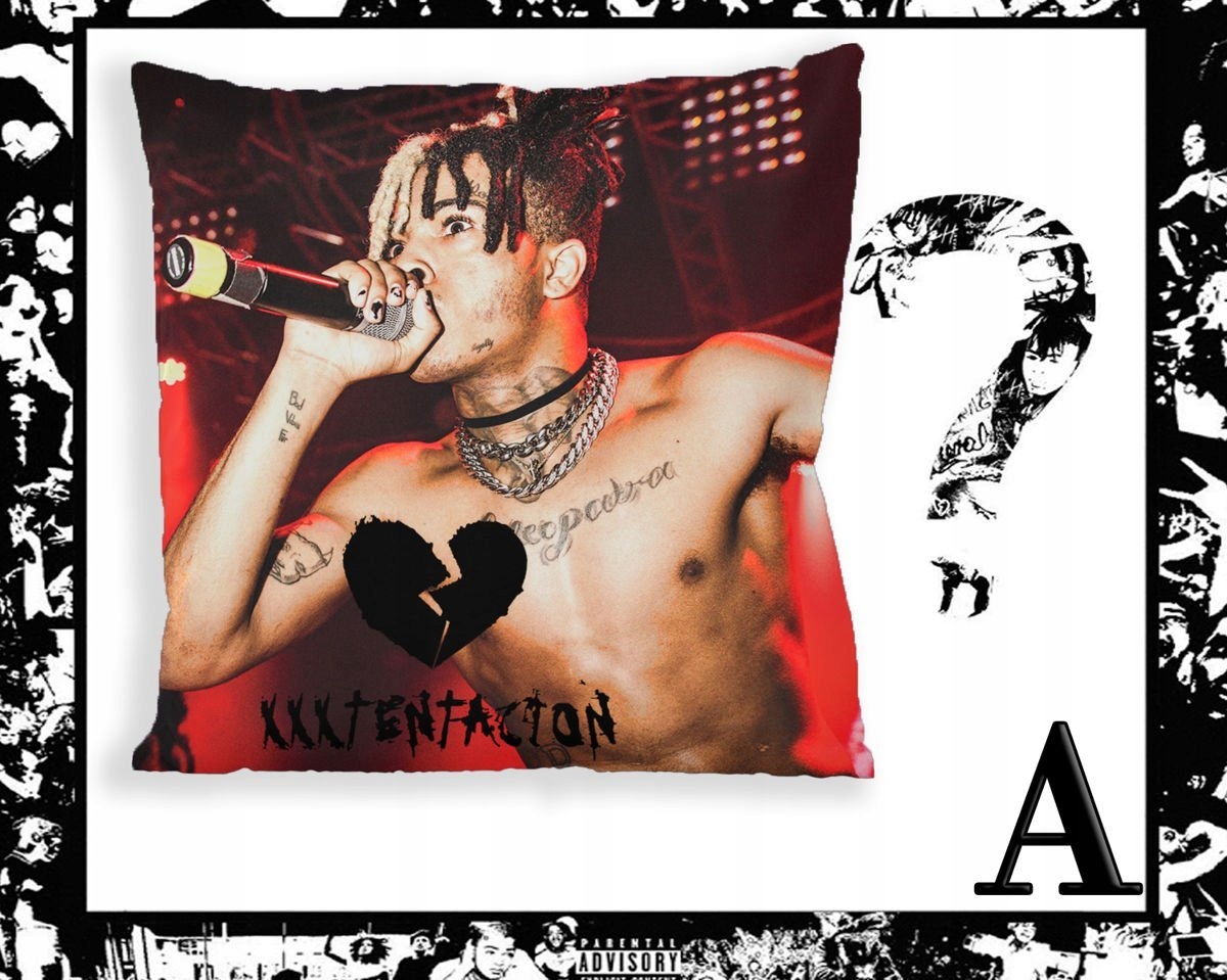 Poduszka XXXTENTACION Typ poduszka
