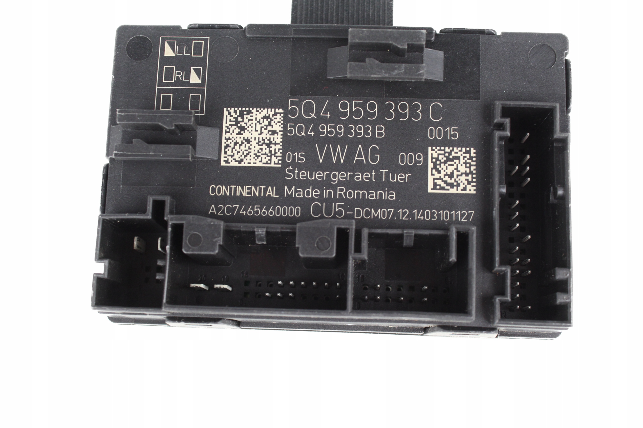 MODUŁ STEROWNIK DRZWI VW GOLF VII 12-20 5Q4959393C Numer katalogowy części 5Q4959393C VW GOLF VII MOTO99