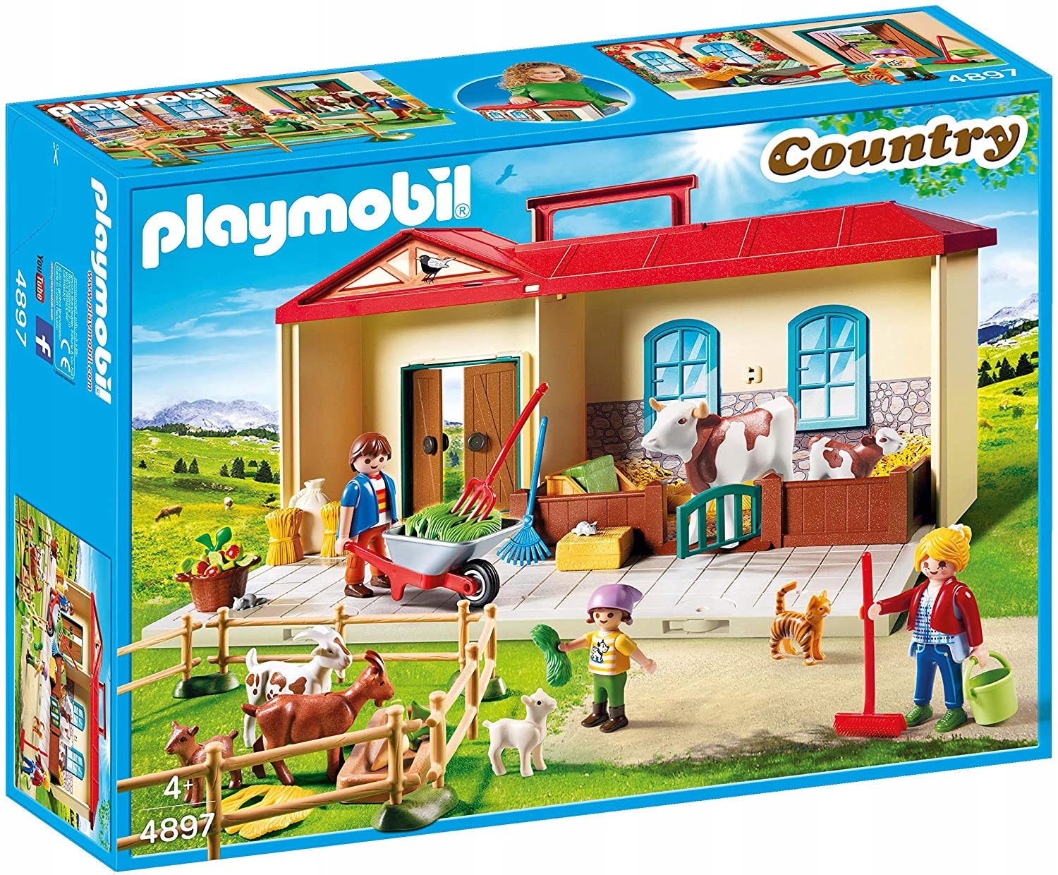 

4897 Playmobil Przenośne Gospodarstwo Rolne
