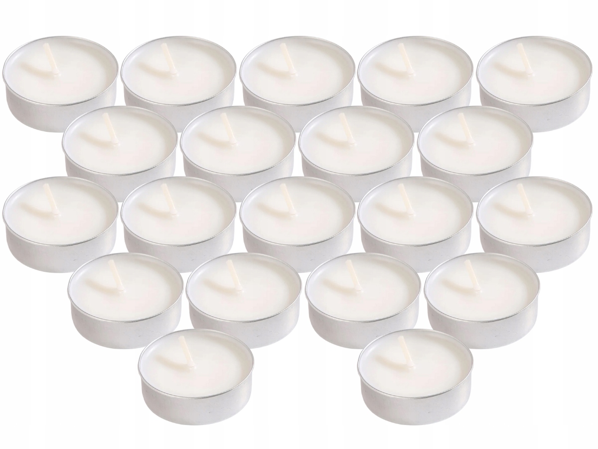 

Podgrzewacze duże świeczki tealight 20 szt.