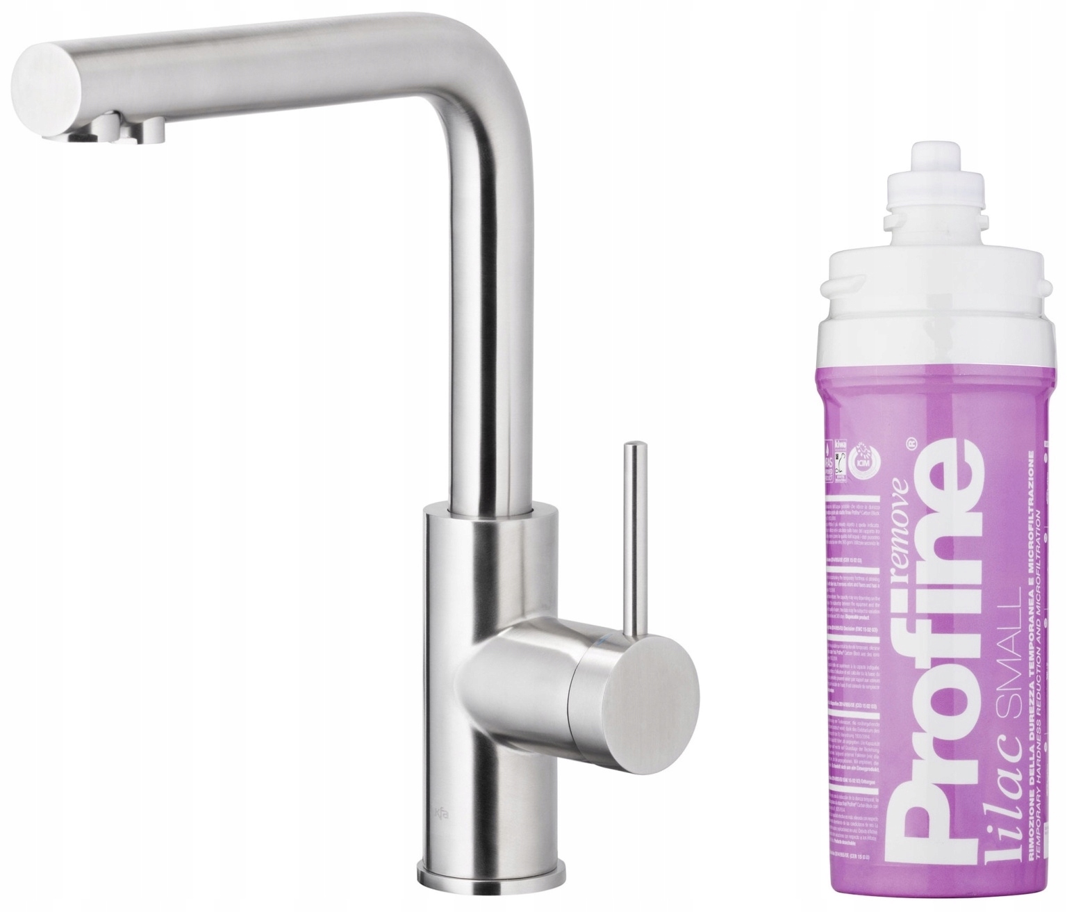 Kfa Kuchynská Batéria Duero Pure Basic, Inox Filter Profine Lilac, Malá