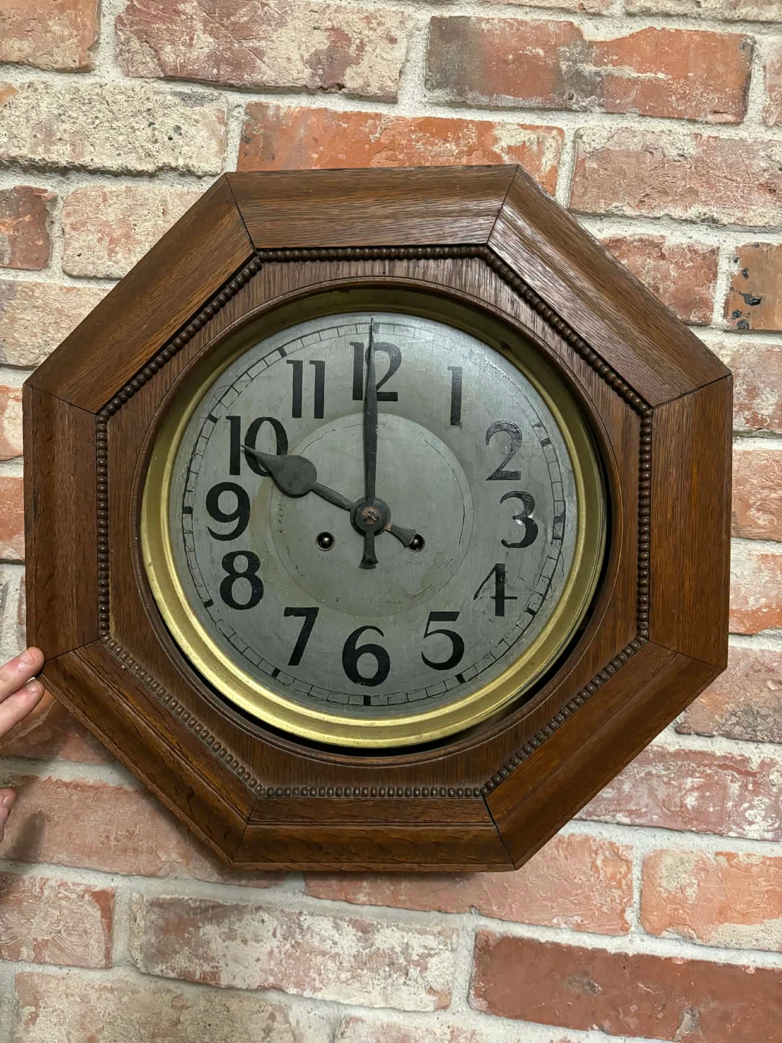 STARY PRZEDWOJENNY ZEGAR WISZĄCY KIENZLE 1922 R