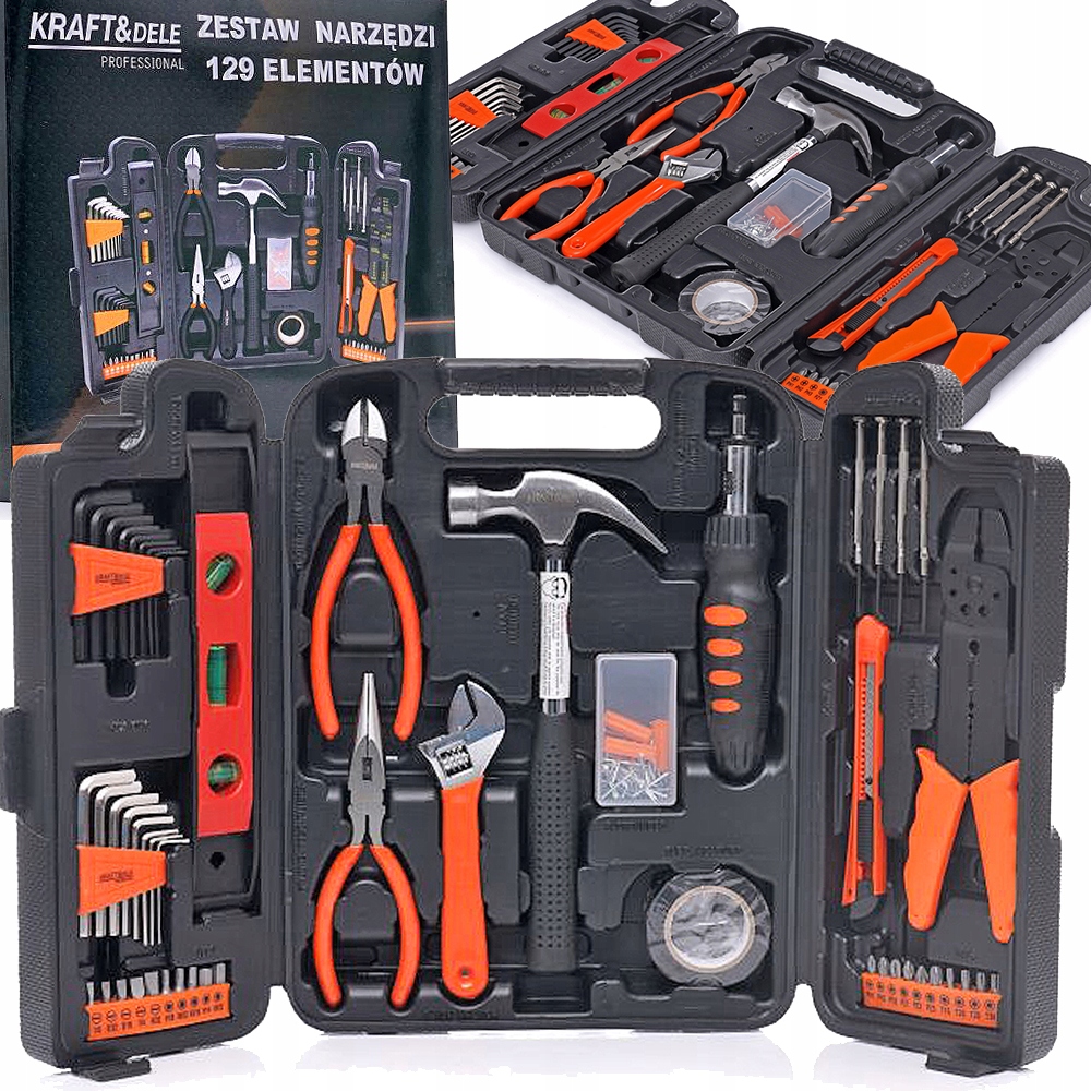 Kraft&Dele KD10465 Zestaw narzędzi 129el.