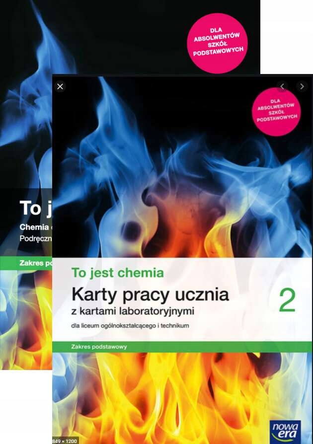 ZESTAW TO JEST CHEMIA 2 KARTY PRACY PODRĘCZNIK PP