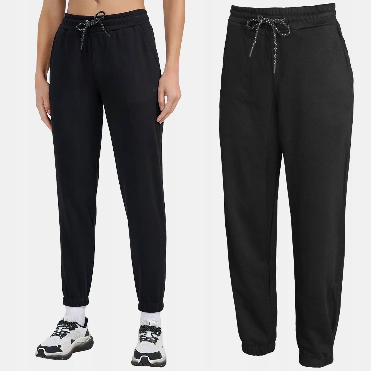 Spodnie Damskie 4F Dresowe Sportowe Joggery F1658 Dresy Na Co Dzień L