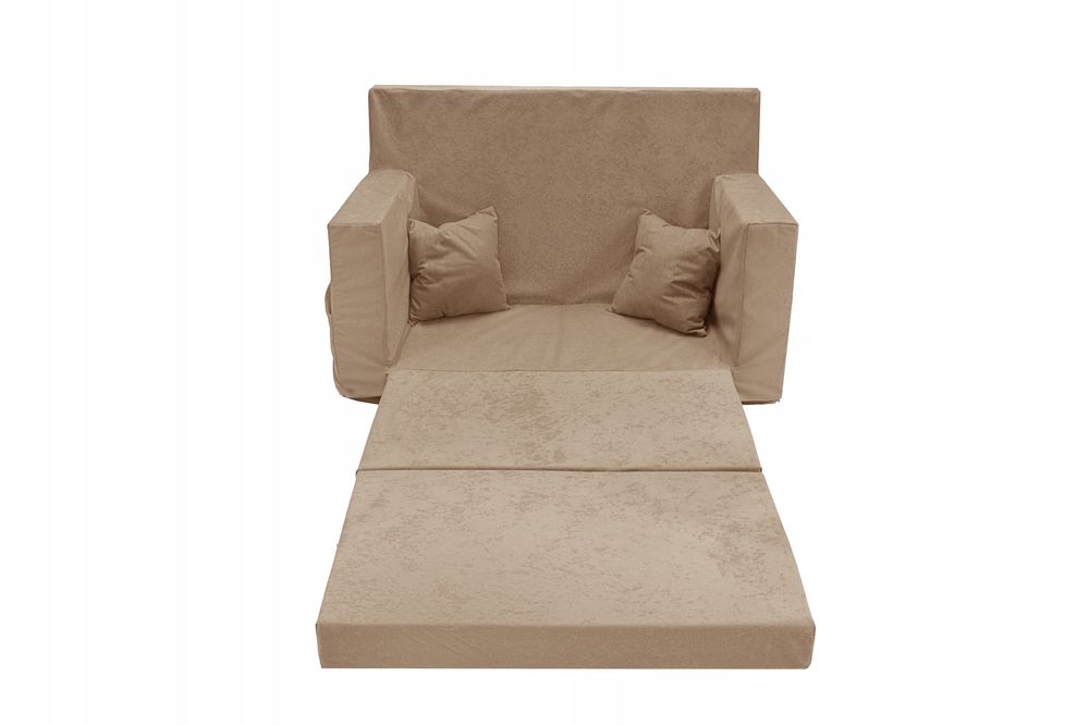 Sofa kanapa rozkładana dla dzieci piankowa pufa IMIĘ DZIECKA GRATIS Marka Flumi