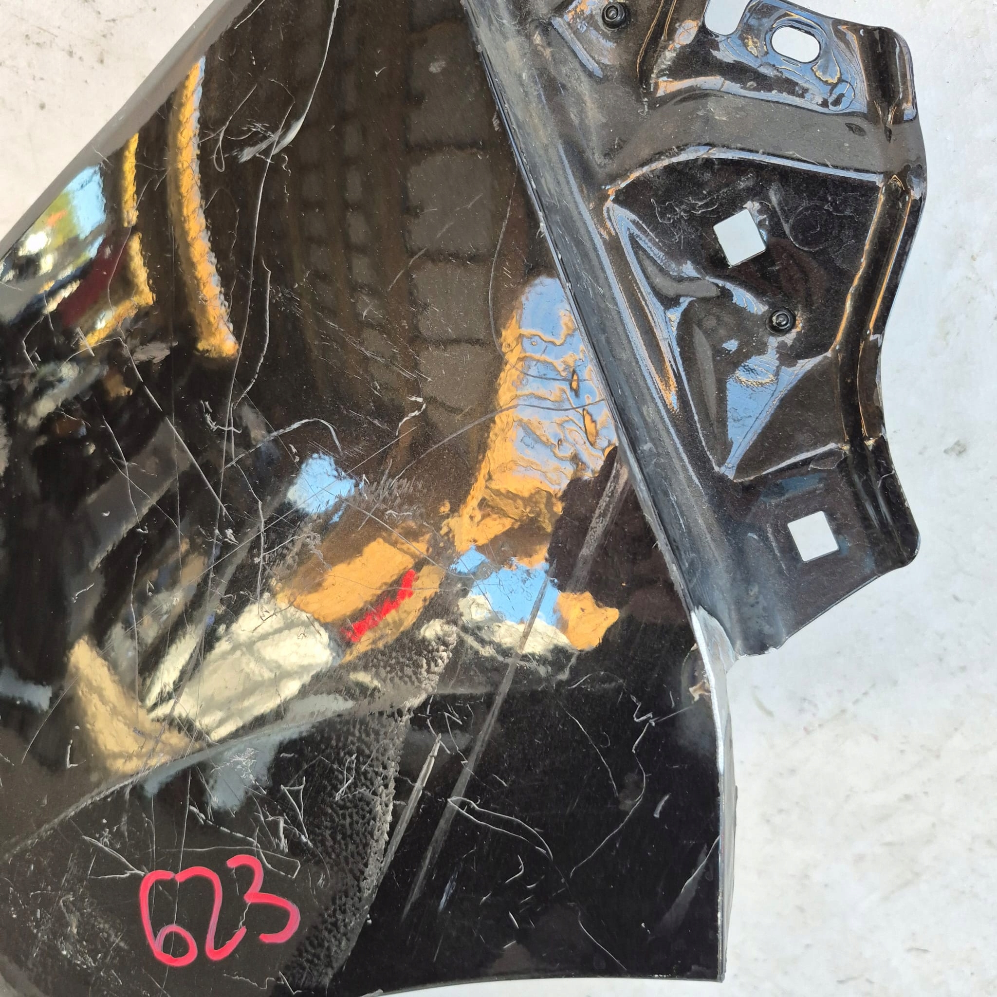 NISSAN LEAF II 2 17-> fender front front right