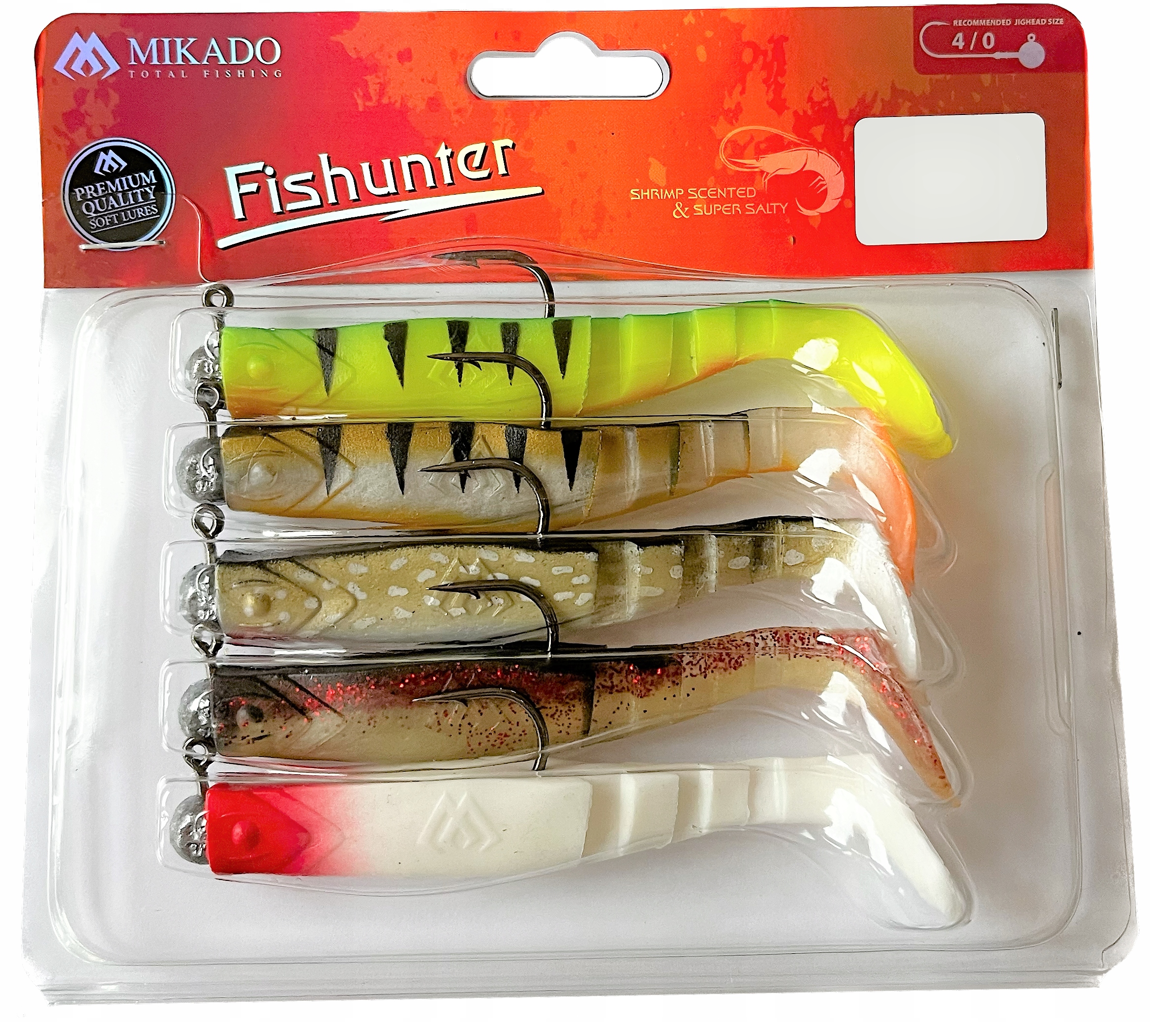 Fishunter Mikado przynęta uzbrojona 10cm zestaw