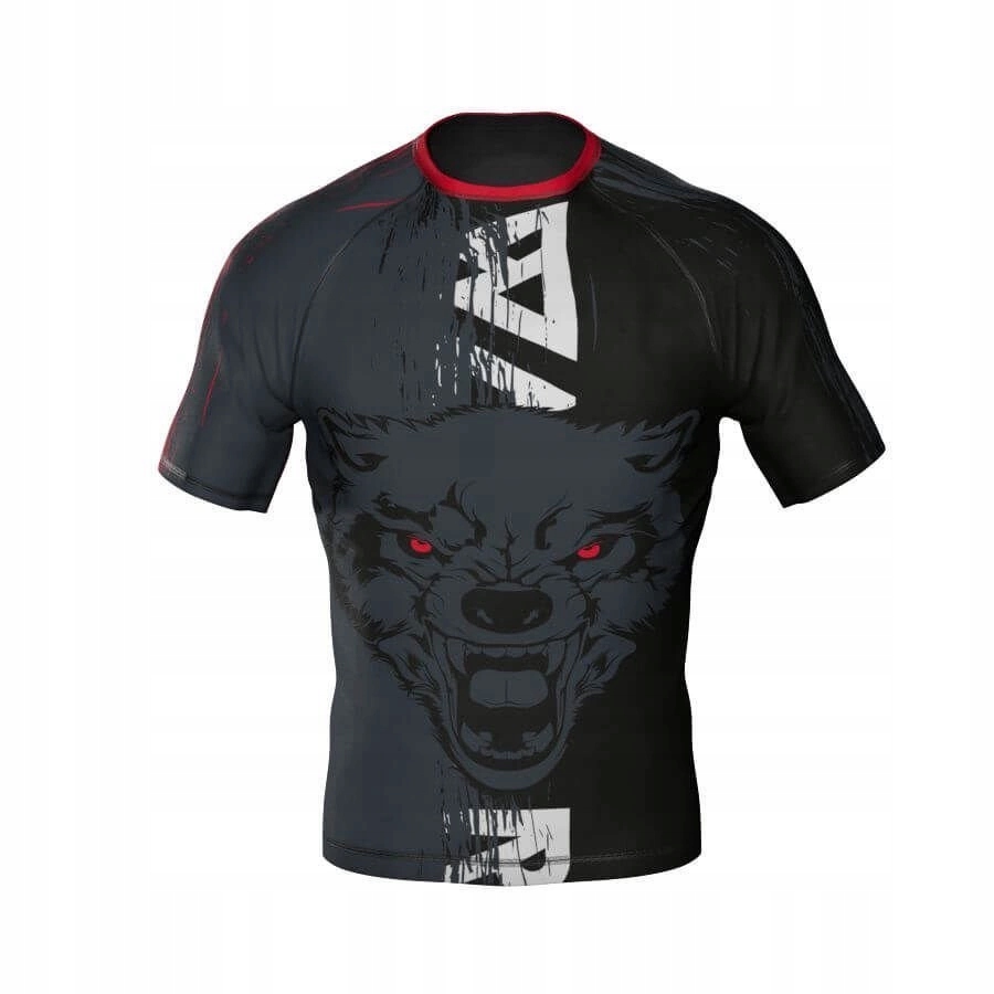 RASHGUARD MĘSKI KOSZULKA KOPRESYJNA MMA SIŁOWNIA DBX BUSHIDO Wolf M Marka DBX BUSHIDO