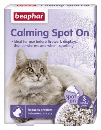 Levně Beaphar Calming Spot On Zklidňující kapky Pro Kočky 3x0.4 ml