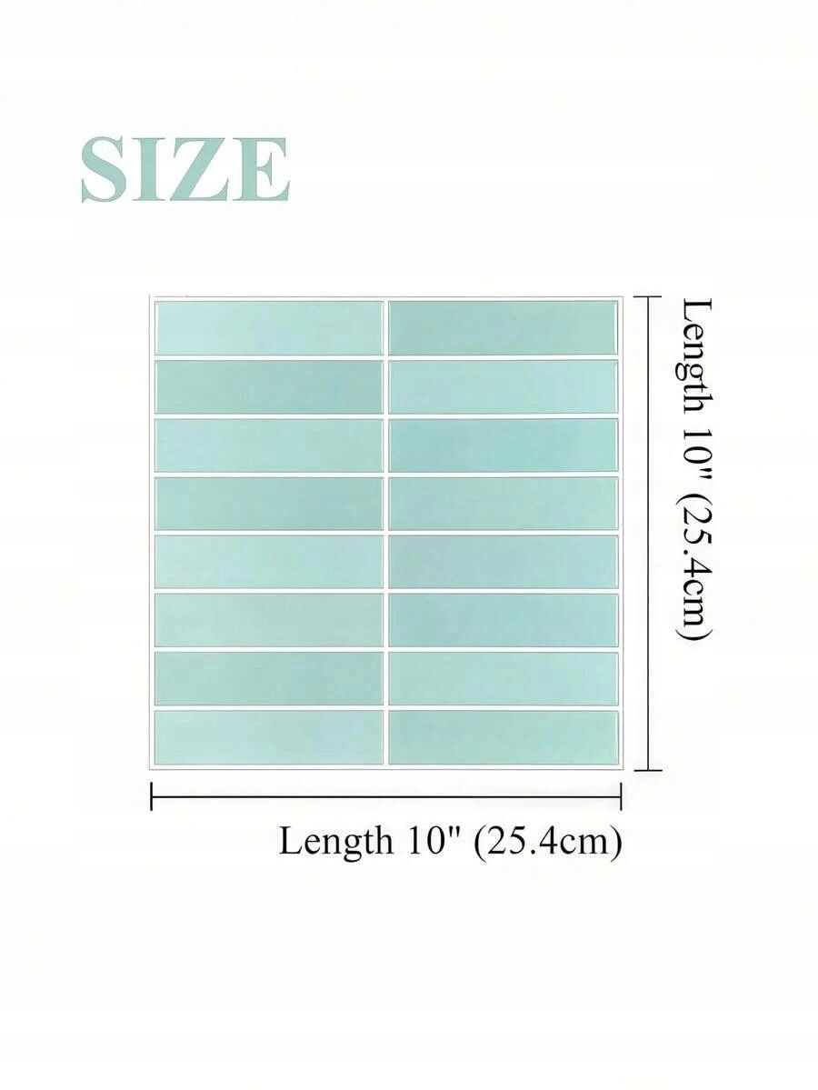 Shein Samolepící Samolepky Na Zeď 20-PACK Ziz S07__25,4 X25,4 CM