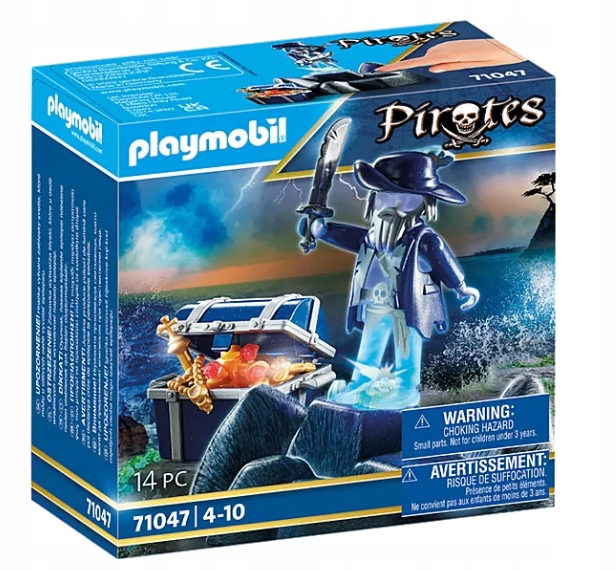 

Playmobil 71047 Piraci Strażnik Skarbu skała duch