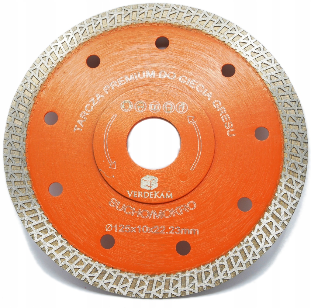

Tarcza Diamentowa Verdekam Do Cięcia Gresu 125mm