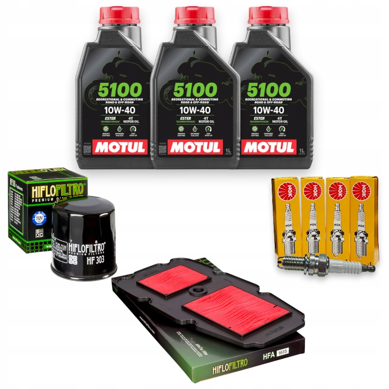 Zestaw Serwisowy Honda XL 650 Transalp 00-07r Motul Ngk