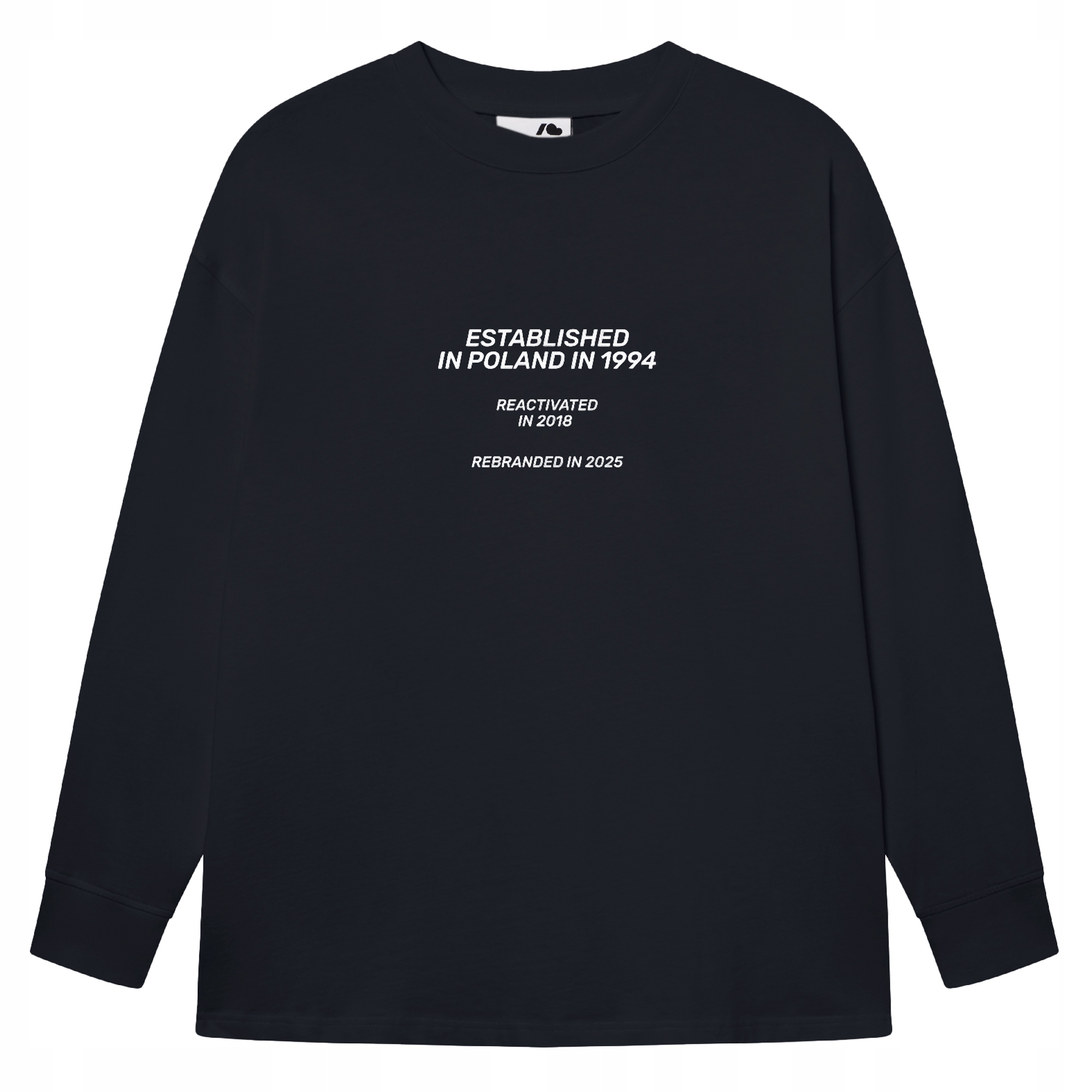 Pánská Bavlněná Tričko S Dlouhým Oversize Kubota, Tmavě Modrá, Unisex, Velikost XL