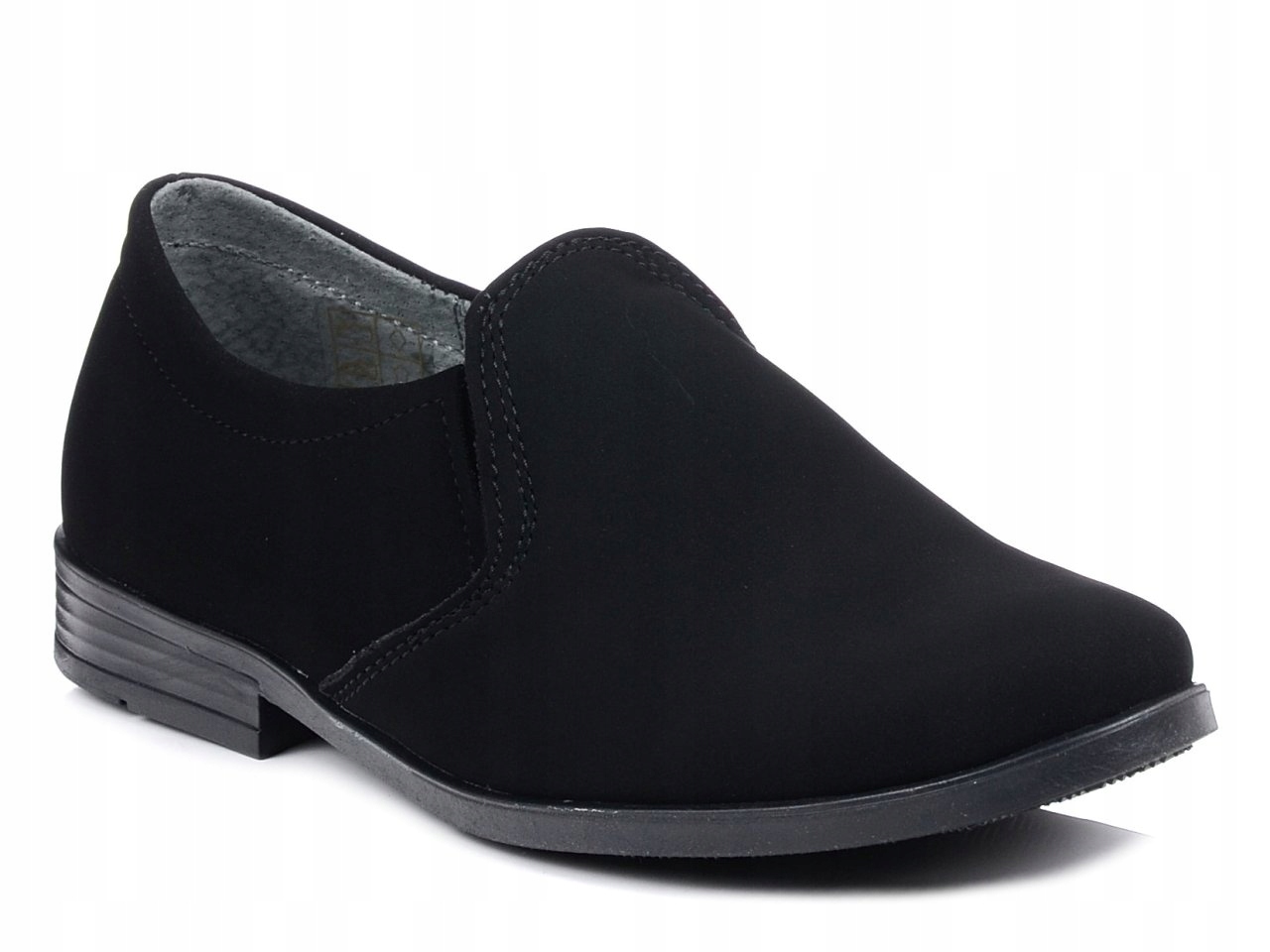 Buty chłopięce dla chłopca komunijne wizytowe czarne Kornecki 6650 31