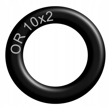 Oring 10x2 NBR70 gumowy olejoodporny (10 szt), uszczelniacz, komplet 10 szt