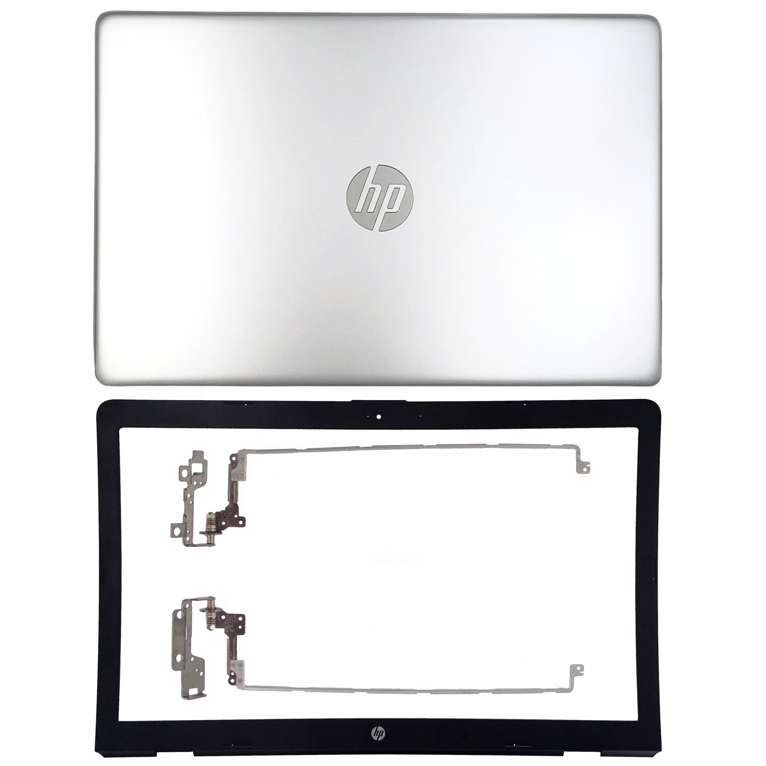 Klapka Rámeček Závěsy Matrice Pro Hp 17-AK 17-BS 17-BR 17T-BR Stříbrná