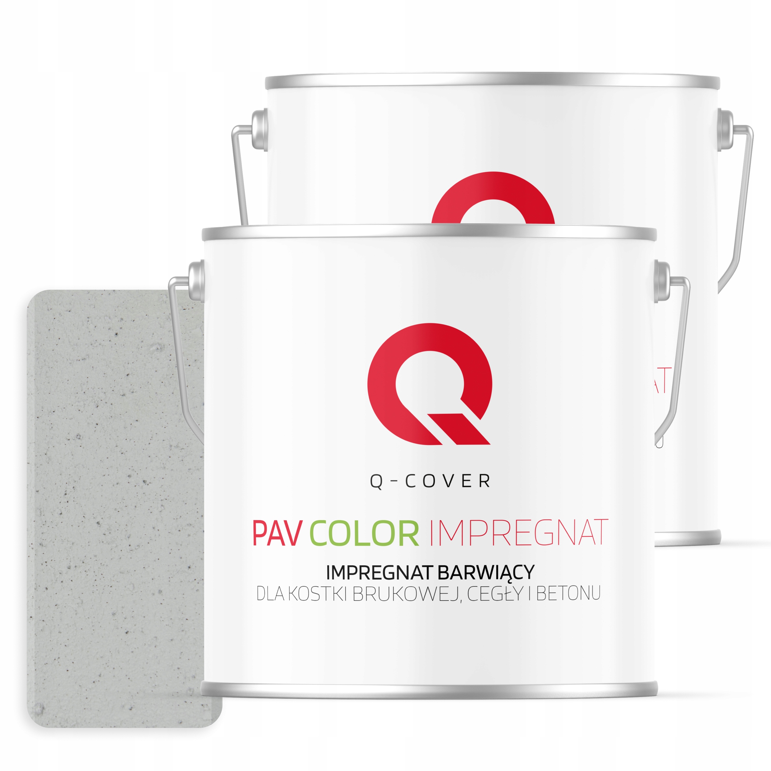 Impregnát Barvící kostka Bruk Mokrý Kámen 5L Barva Šedá Světlá