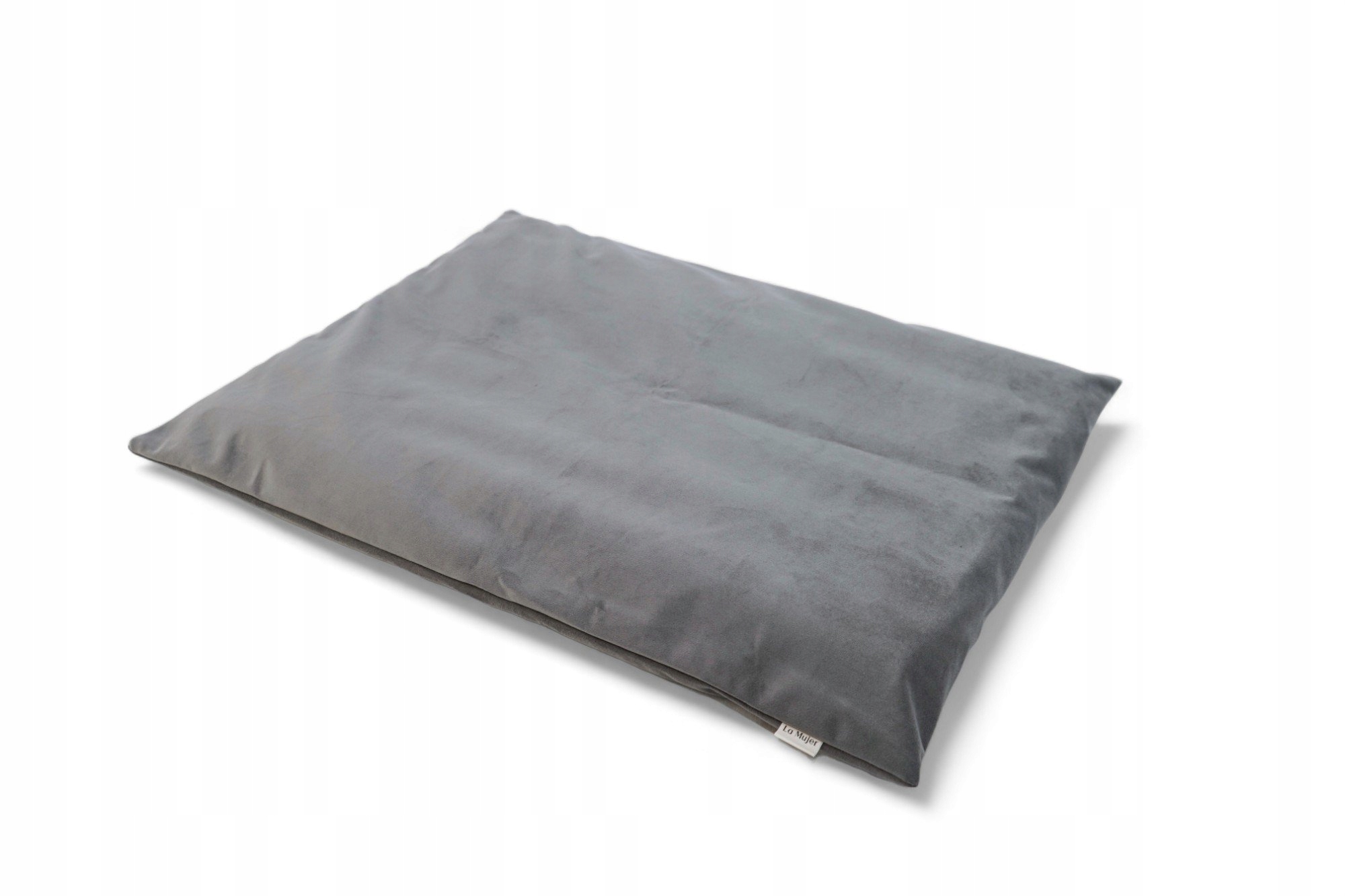 Zabuton, meditační podložka, podložka s pohankovou slupkou šedá