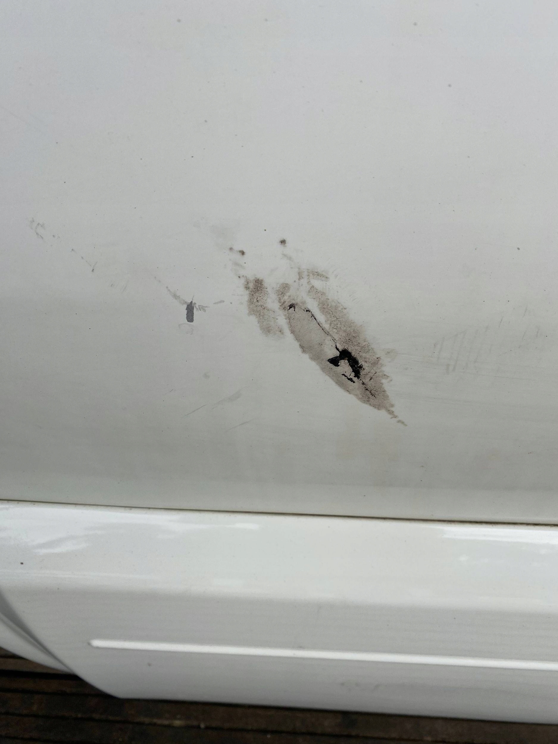 MITSUBISHI PAJERO IV complete door left front front BIALY
