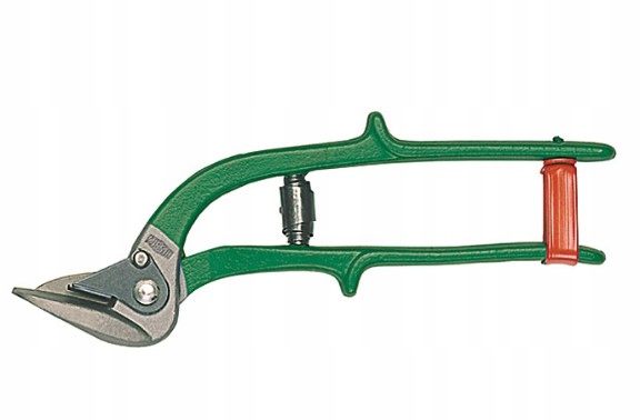 Nůžky Na Ocelové Pásky Pro Obvazování Balíků, Ruční, Silné, 225 MM, Crv