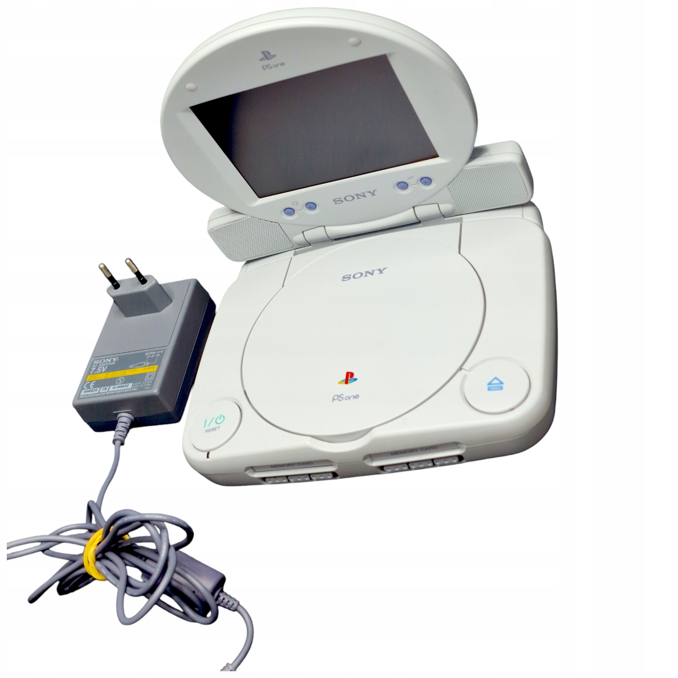 KONSOLA PLAYSTATION PS ONE SCPH-101 + ekran Sony LCD oryginał NTSC U Model Scph-101