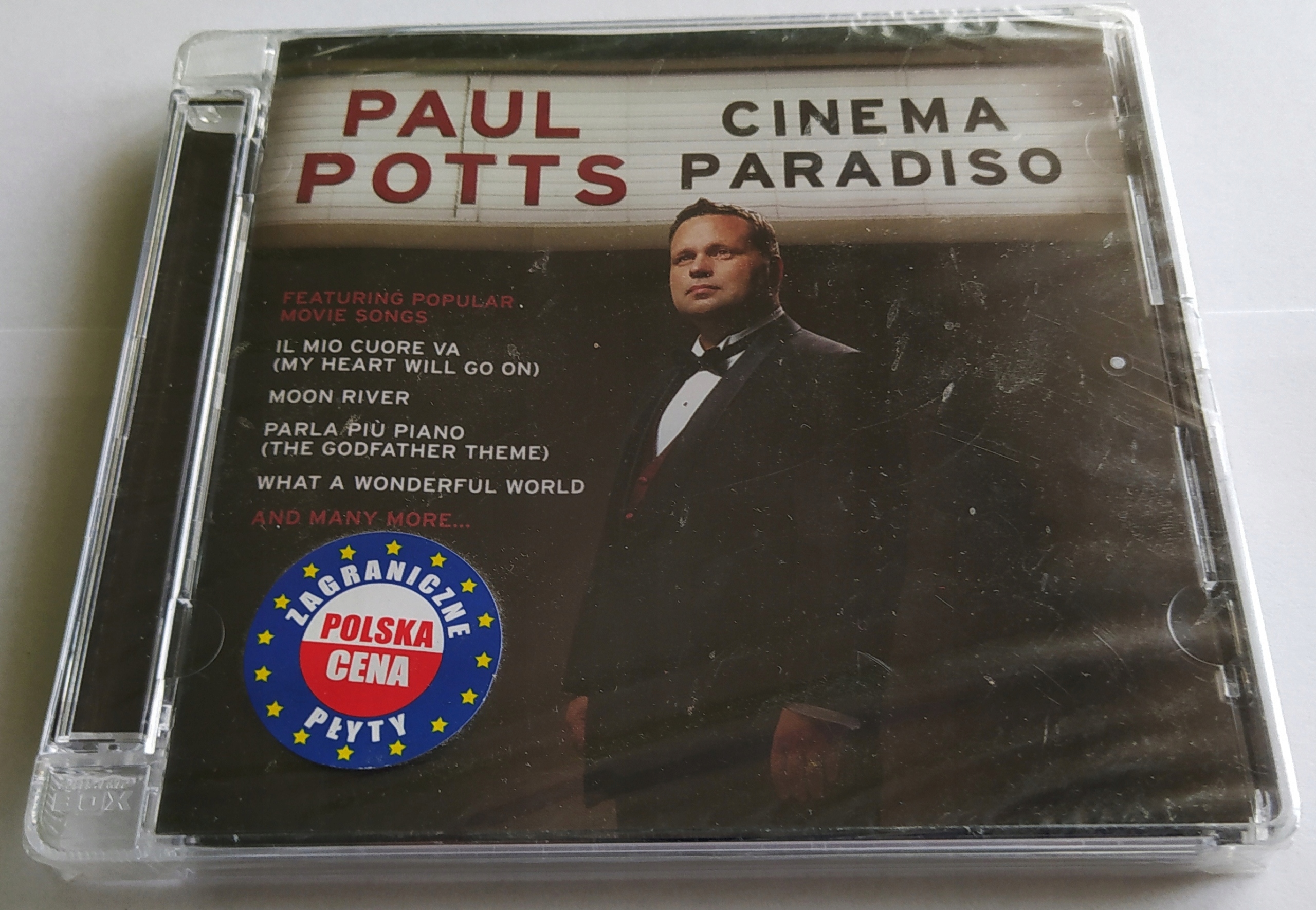 Paul Potts Cinema Paradiso (pl) CD
