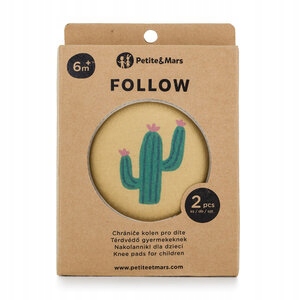 PETITE & MARS nakolanniki do raczkowania Ochre