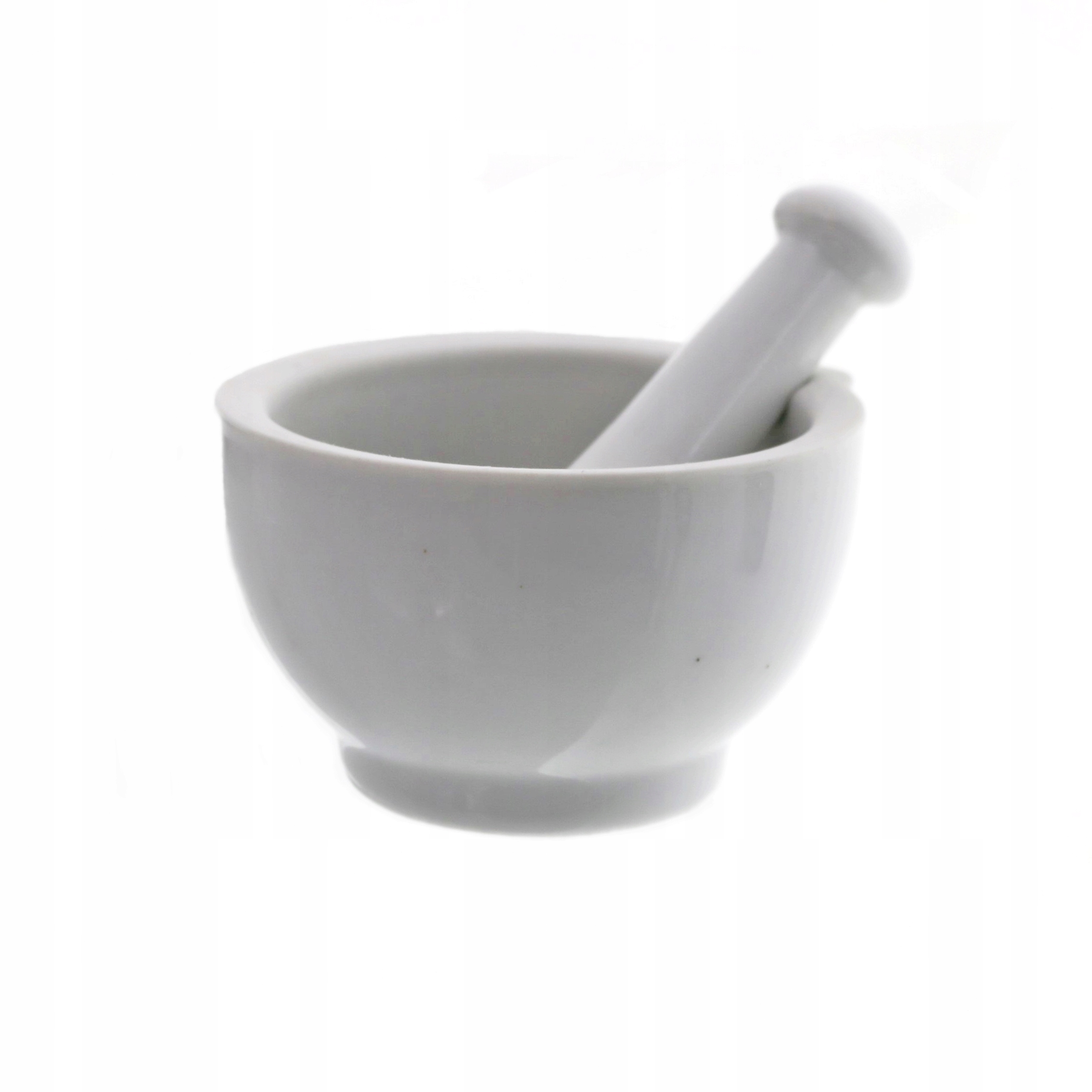 

Porcelanowy Moździerz Z Tłuczkiem Zgrabny 10,5 CM