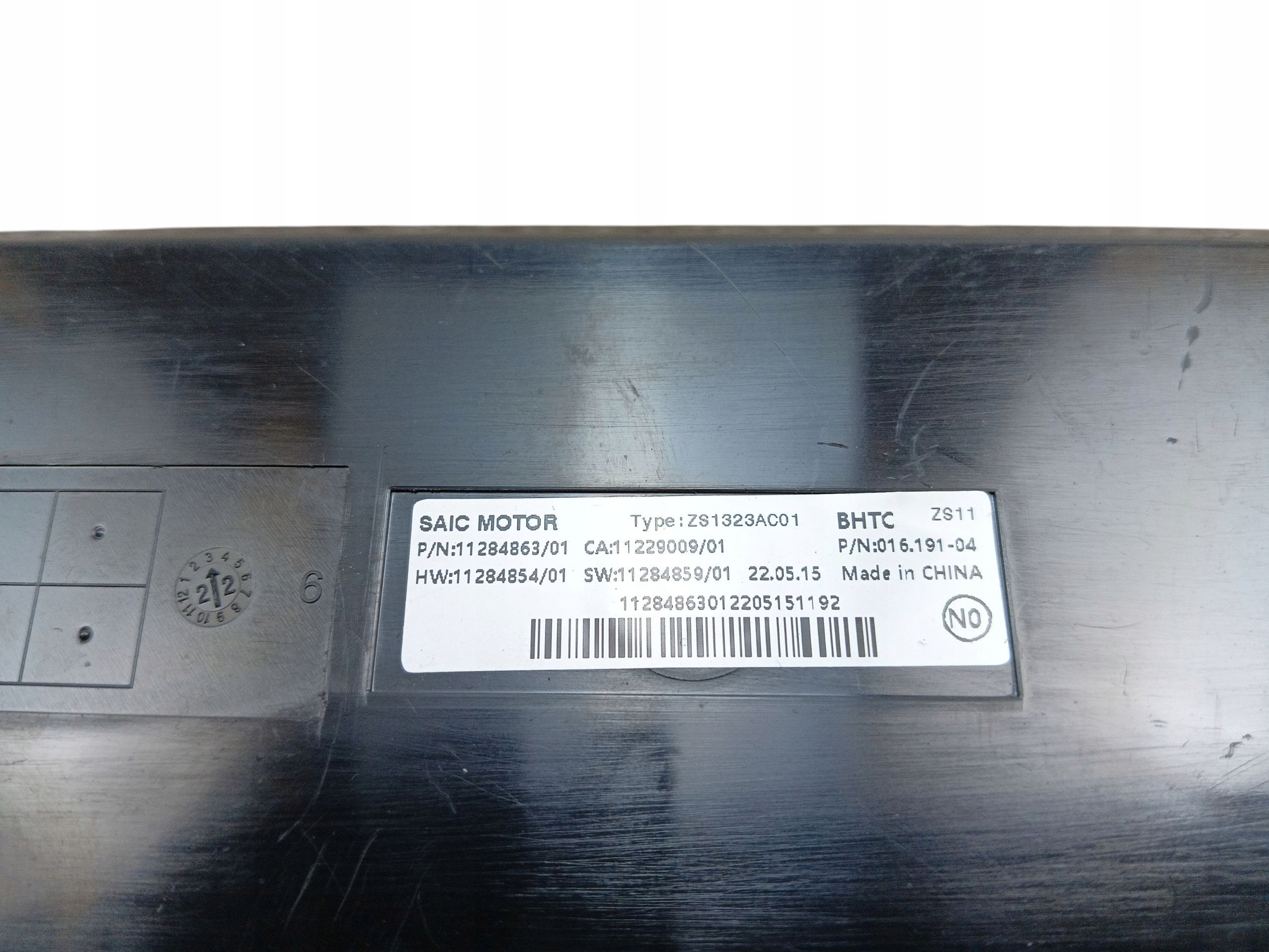control unit comfort control unit MG ZS and EV 11284863