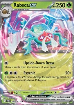 Pokemon TCG - Destined Rivals - Rabsca ex (DRI 025)