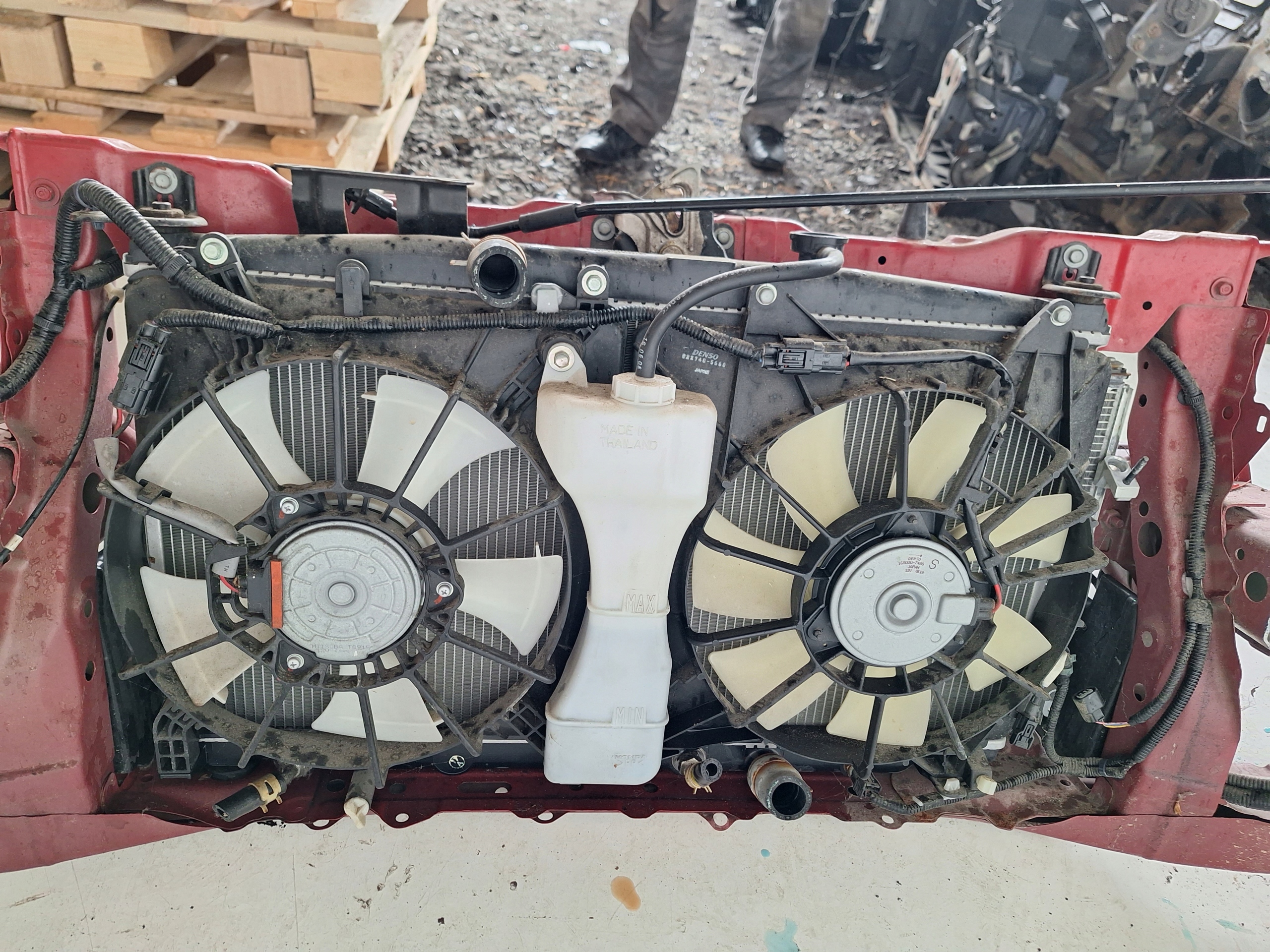 HONDA INSIGHT II 09-> support panel for radiators HYBRID