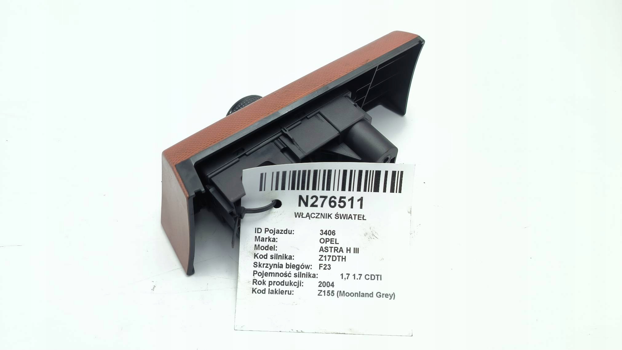 interruttore luci 13198923 OPEL ASTRA H III