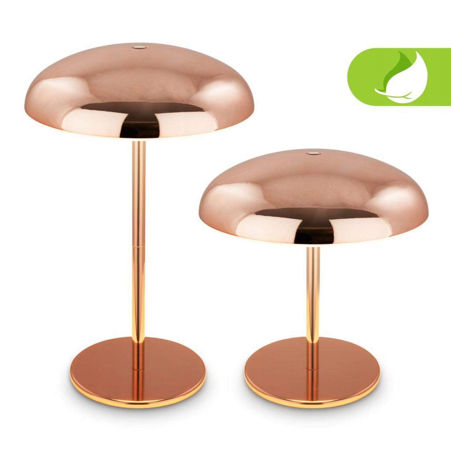 Led stolná lampa Briloner Caxa bezdrôtová 2,8W 300lm IP44 meď