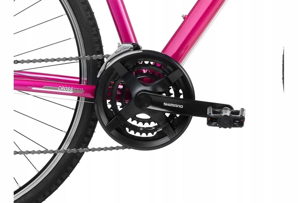 ROWER CROSSOWY ROMET ORKAN D 2023 19" RÓŻOWO-BIAŁY Marka Romet