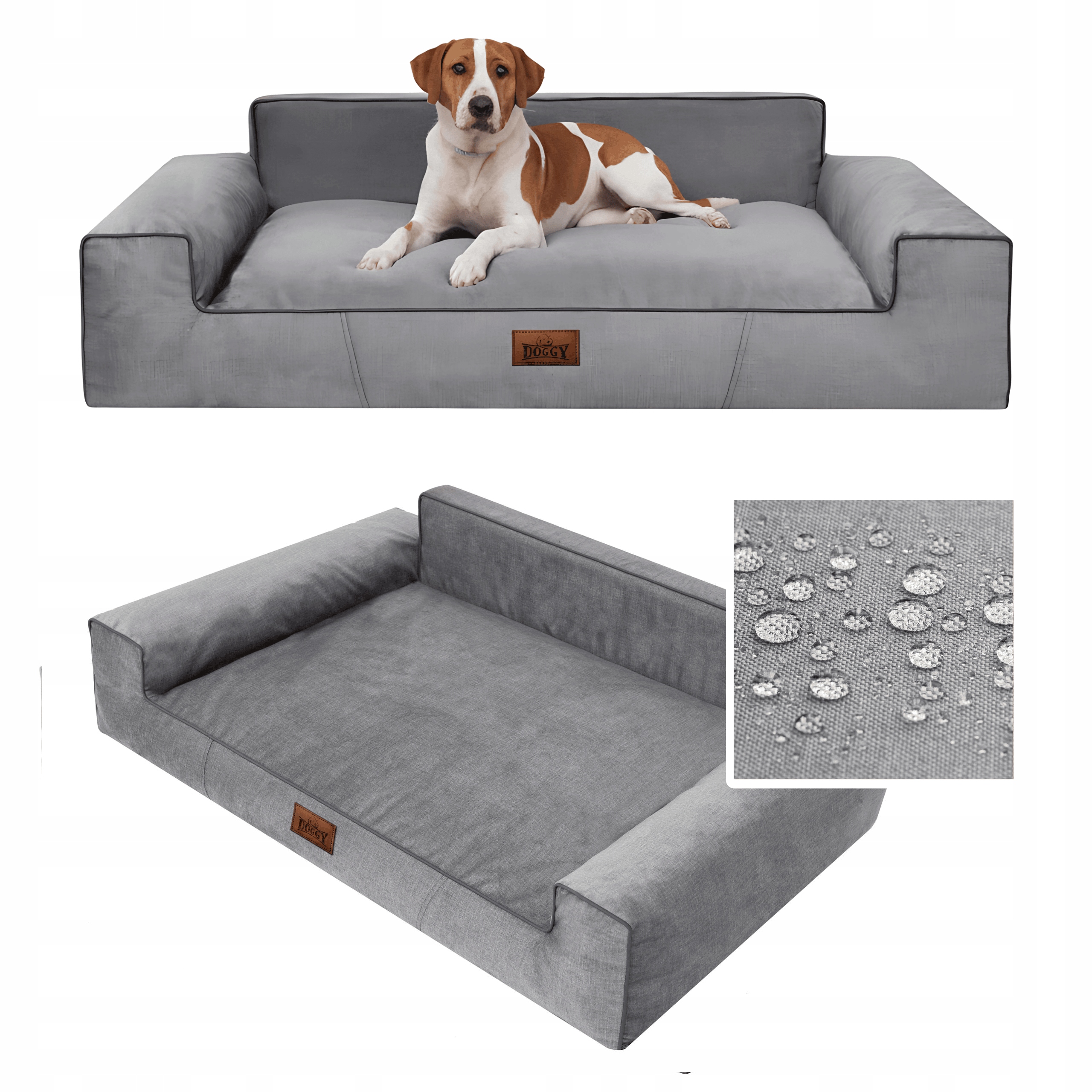 Pelíšek pro psa – odolná voděodolná kotec – matrace pro psa XL 99x65 cm