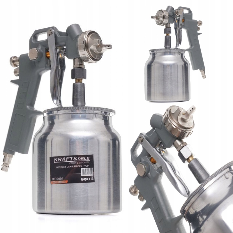 PISTOLET LAKIERNICZY HVLP REDUKTOR 750 ml 1,8mm