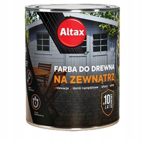 Altax Farba do Drewna Na Zewnątrz 0.75L Beżowy