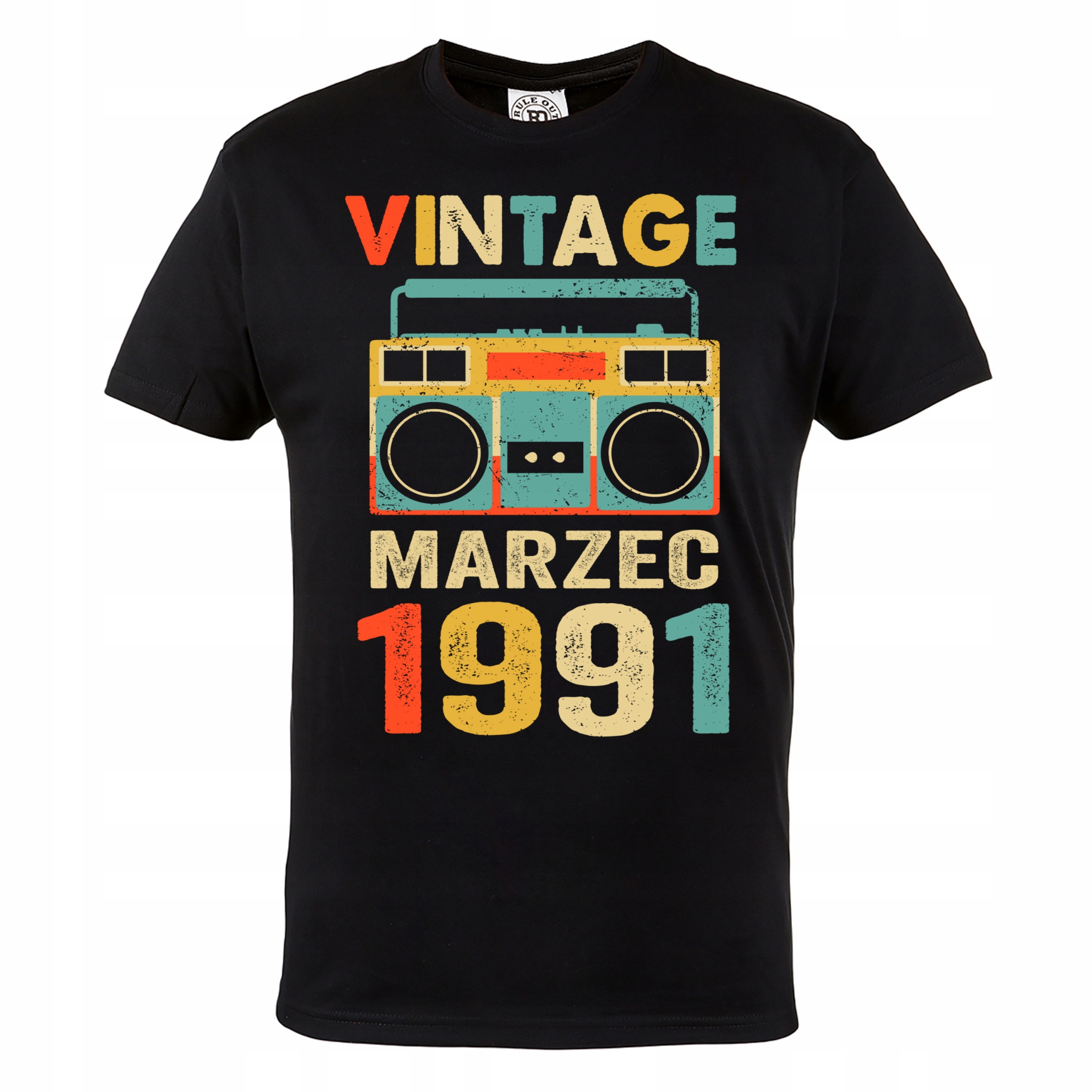 

Męska Koszulka Na 30 Urodziny Vintage Marzec 1991